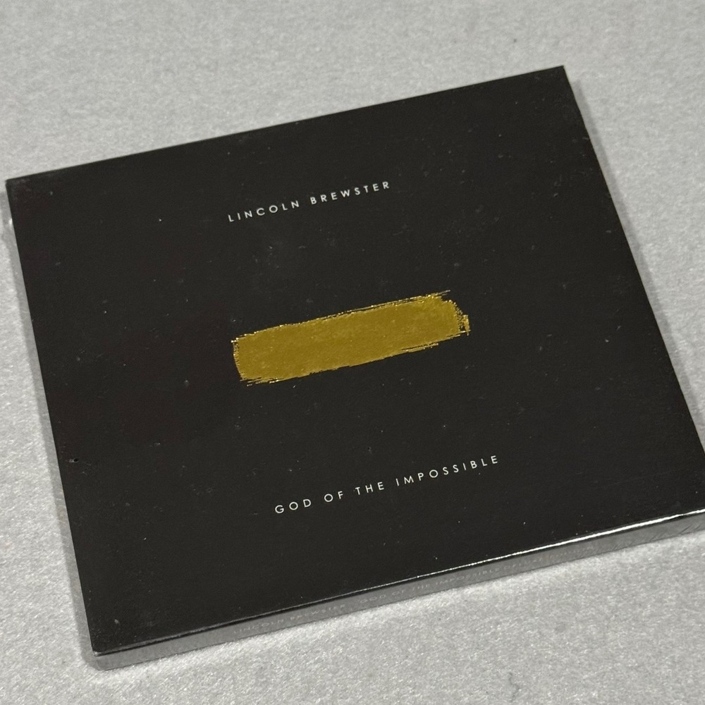 Lincoln Brewster God of the Impossible CD Black New Sealed 2018 CCM Bonus Tracks
